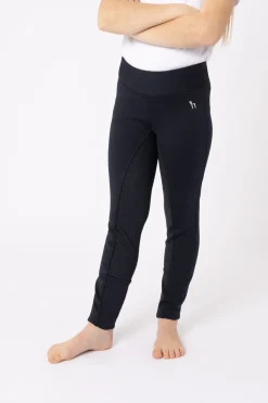 Active Kinder Winter Reitleggings mit Silikonvollbesatz