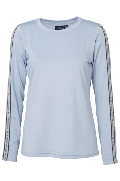 Active Stripe Damen Funktionsshirt mit langem Arm