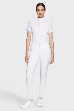 Adele Damen Kniebesatzreithose