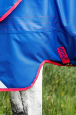 Amigo Bravo 12 Reflectech Plus Weidedecke mit abnehmbarem Halsteil, 250g