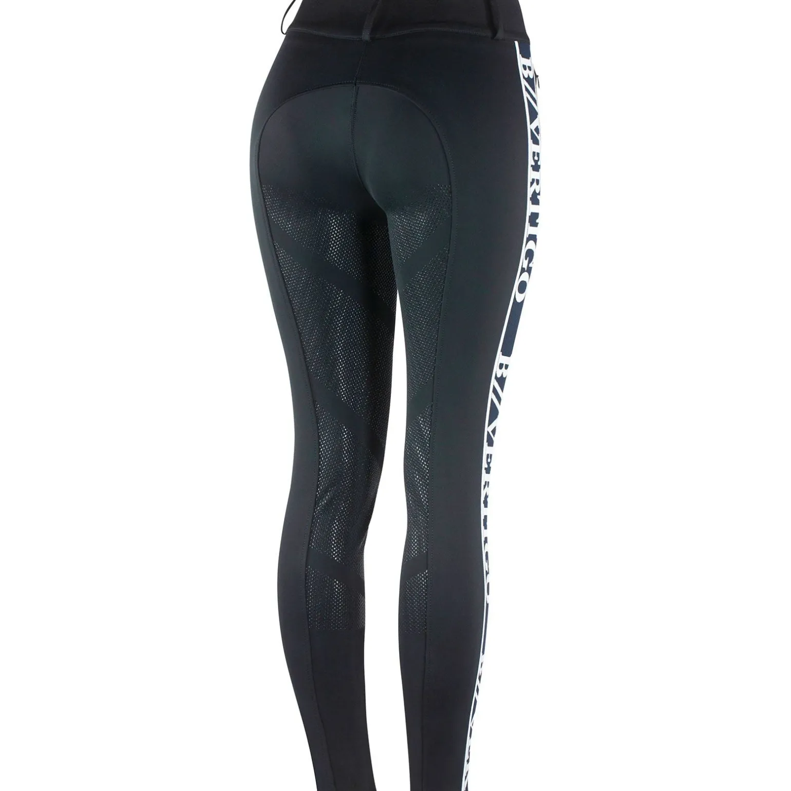 Angelika Damen Vollbesatzreithose mit Silikon Grip und hohem Bund