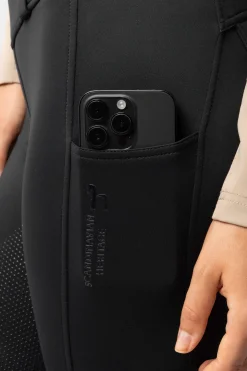 Anya Damen Hybrid Thermo-Reithose mit Fullgrip