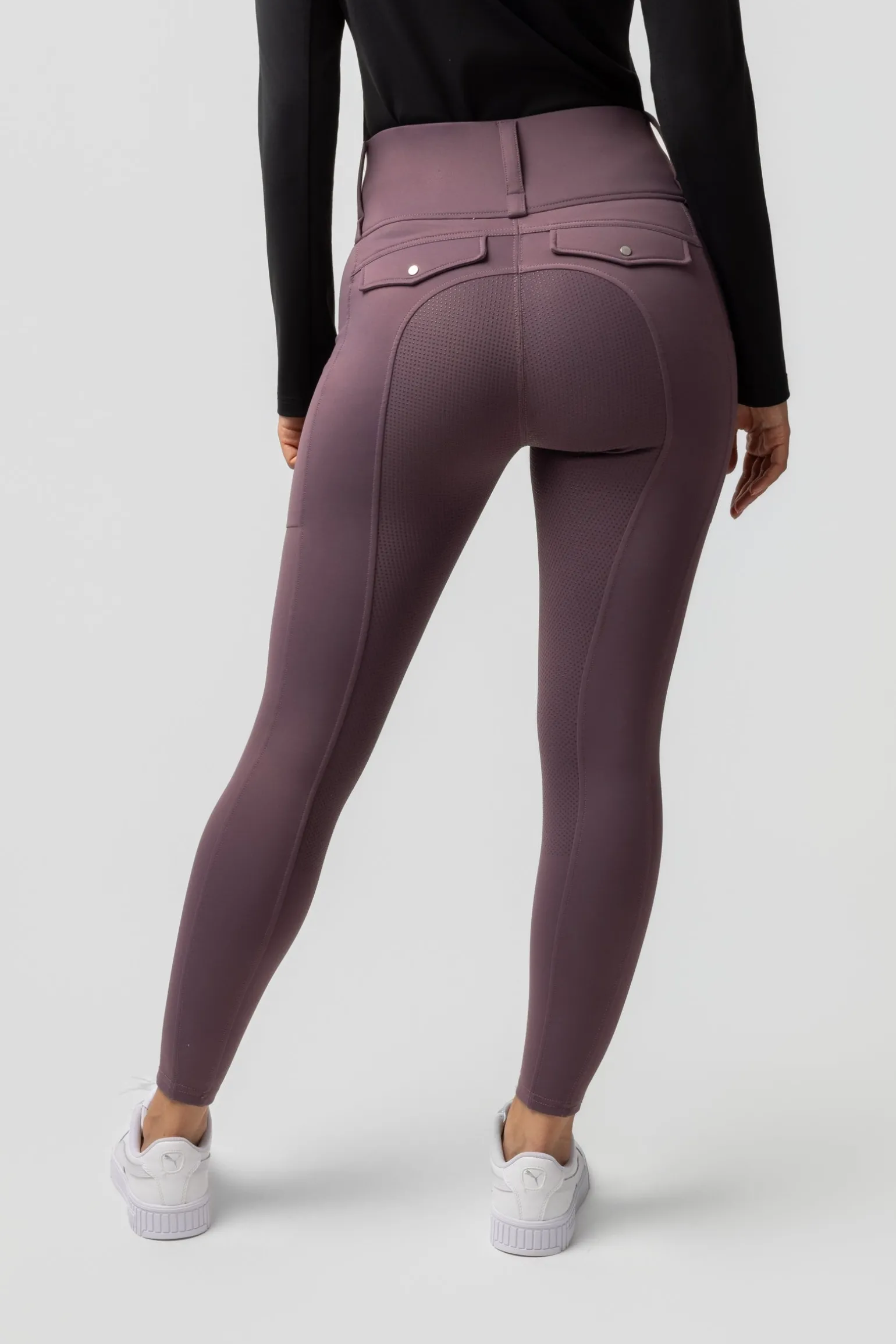 Anya Damen Hybrid Thermo-Reithose mit Fullgrip