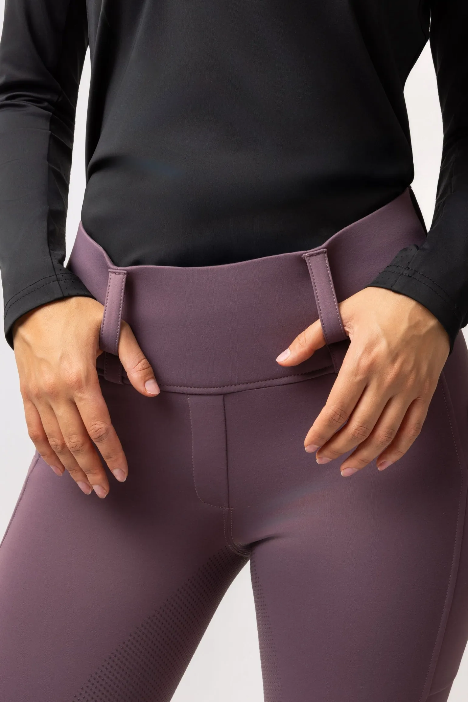 Anya Damen Hybrid Thermo-Reithose mit Fullgrip