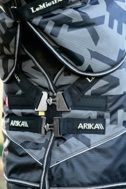 Arika reflektierende Weidedecke mit abnehmbarem Halsteil, 200 g