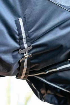 Arika reflektierende Weidedecke mit abnehmbarem Halsteil, 200 g