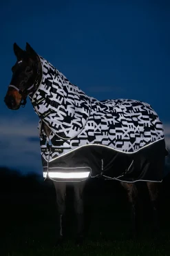 Arika reflektierende Weidedecke mit abnehmbarem Halsteil, 0 g