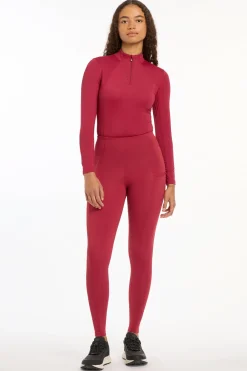 Baselayer mit Reißverschluss