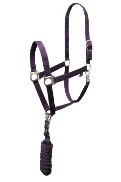 Basic Halfter & Führstrick mit Panikhaken