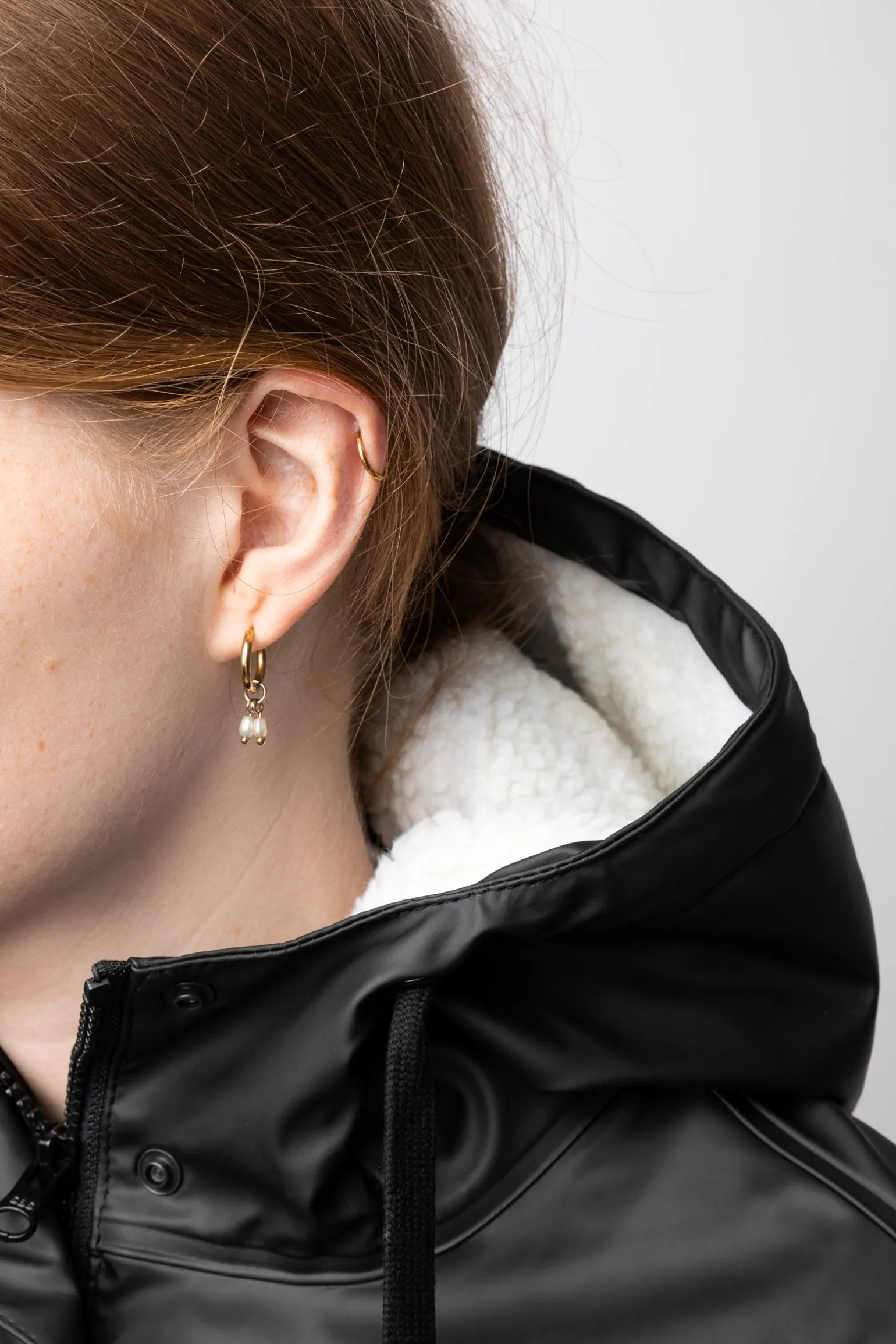 Billie Damen Regenjacke mit Fleece