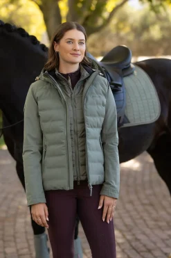 Brooke wasserdichte Damen-Hybridjacke
