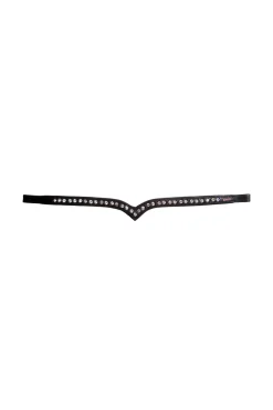Browband 1 row crystals
