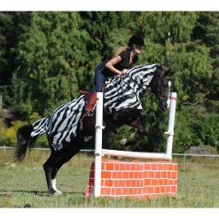 Buzz-Off Zebra Fliegenausreitdecke