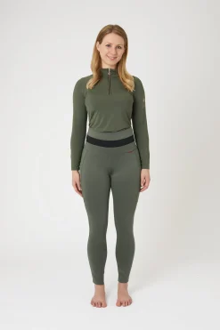Caitlin Damen High Waist Reitleggings mit Vollgrip