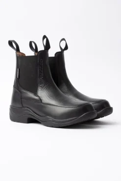 Chantilly wasserdichte Leder Jodhpur-Stiefeletten