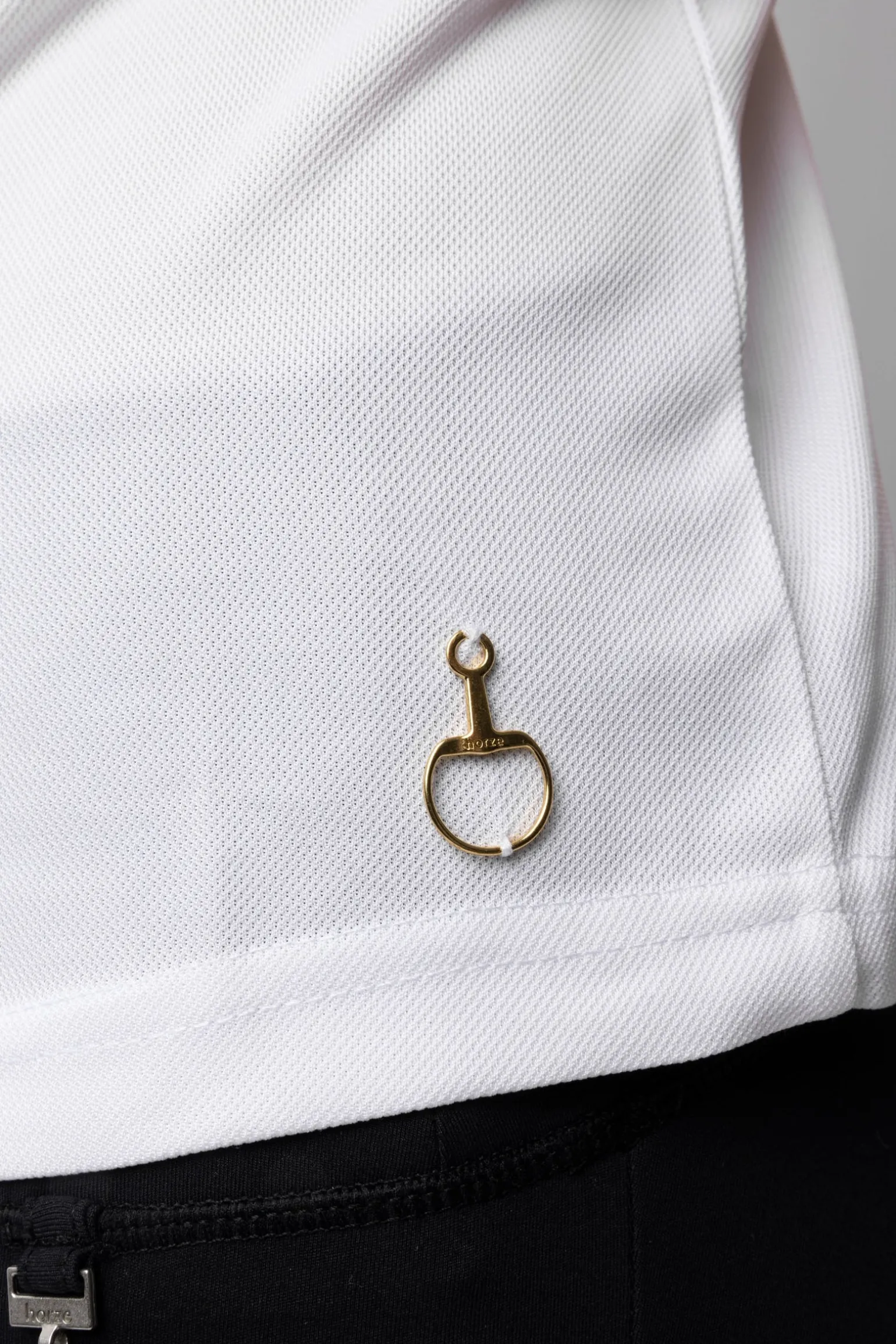 Christel Kinder Turniershirt mit Kurzarm und Rüschen