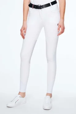 Classic Style Damen Kniebesatz Reithose