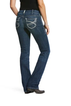 Damen R.E.A.L. Mid Rise Stretch Ivy Stackable Straight Leg Jeans