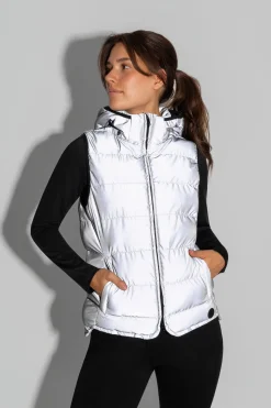 Damen reflektierende Steppweste