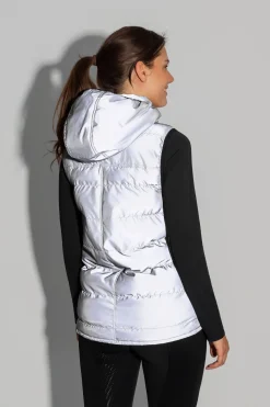 Damen reflektierende Steppweste