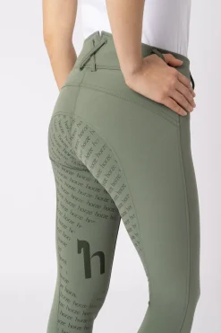 Damen Reithose mit Silikonvollbesatz und hohem Bund