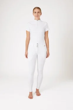 Damenreithose Meghan mit hohem Bund und Vollbesatz UPF 50+