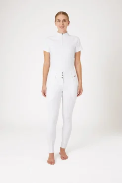 Damenreithose Meghan mit hohem Bund und Vollbesatz UPF 50+