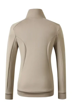 Damen-Sweatshirt mit halbem Reißverschluss SS25