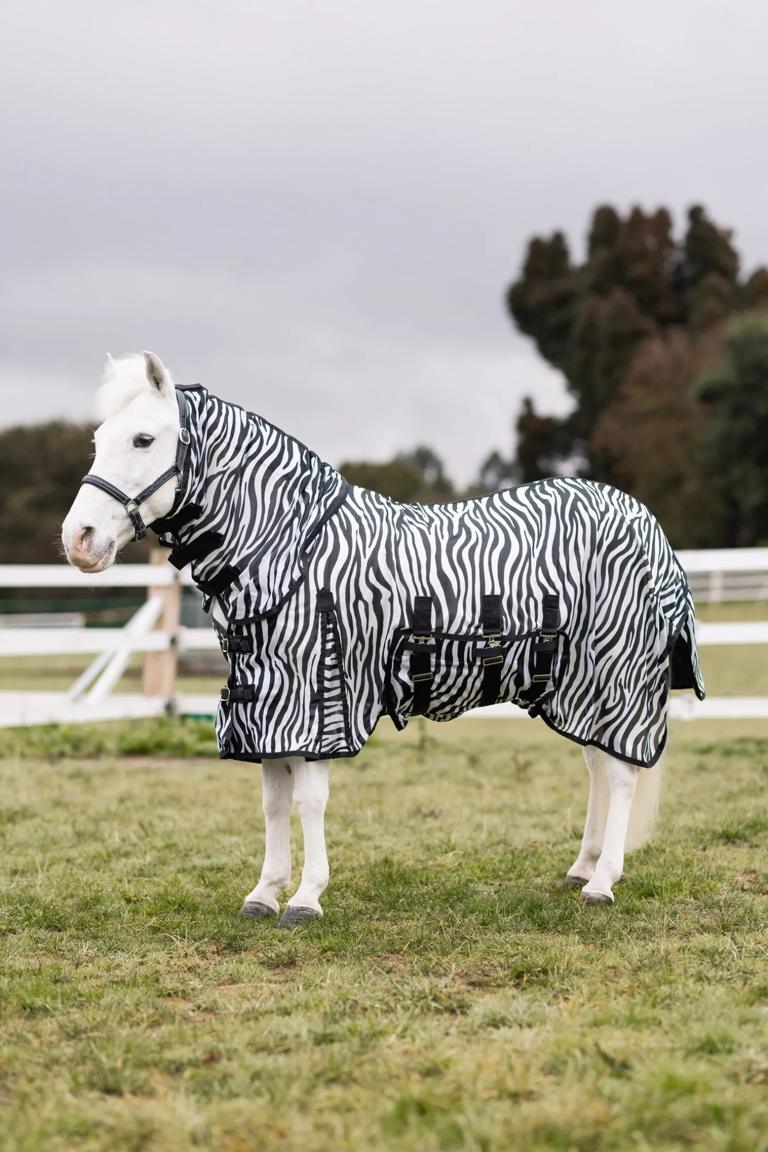 Defender Pony Fliegendecke mit festem Halsteil