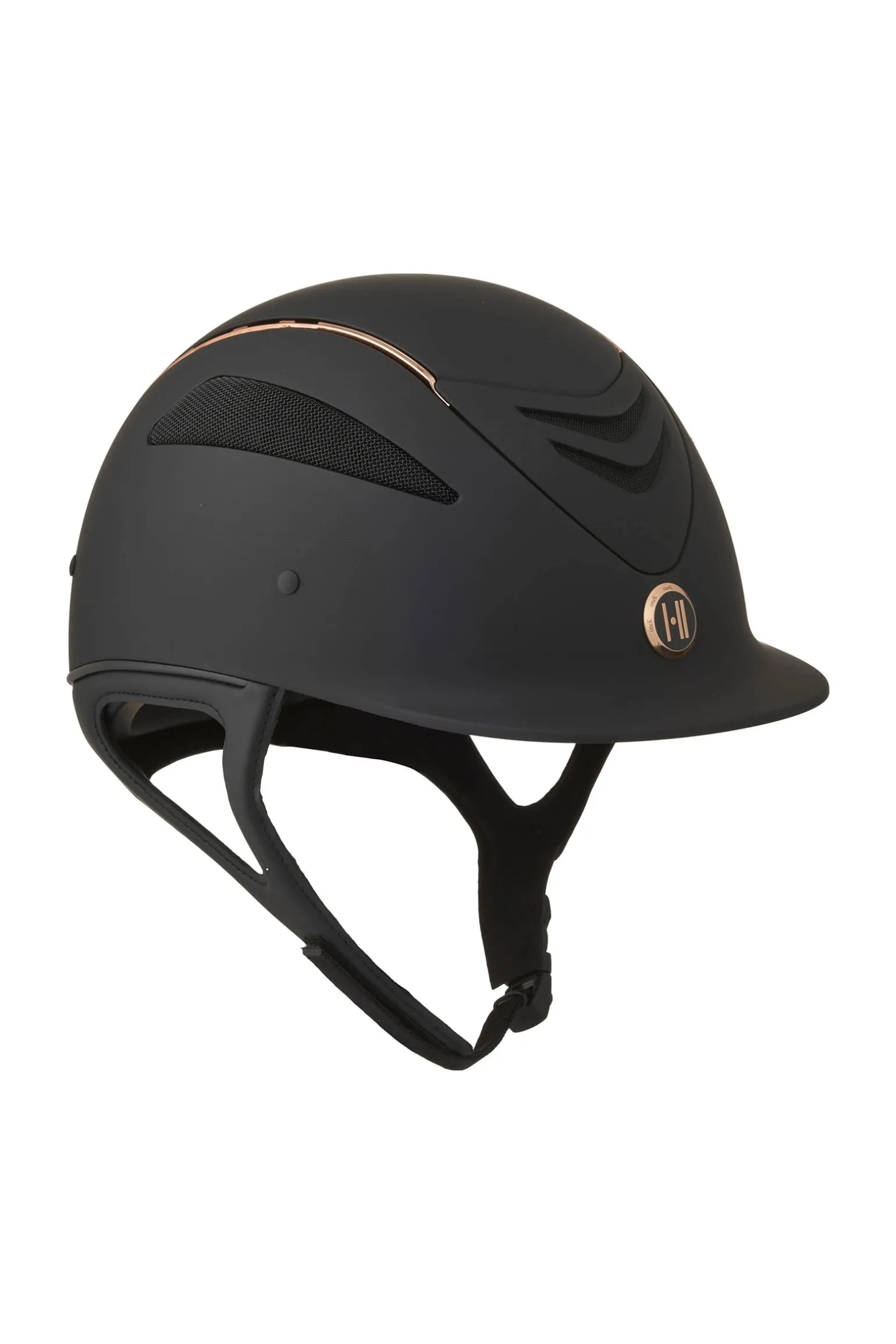 Defender Pro Matt Rosegold Pipe Reithelm