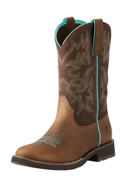 Delilah Round Toe Damen Westernstiefel