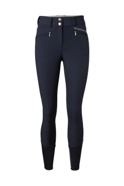 Diana Damen Vollbesatzreithose mit Kunstleder