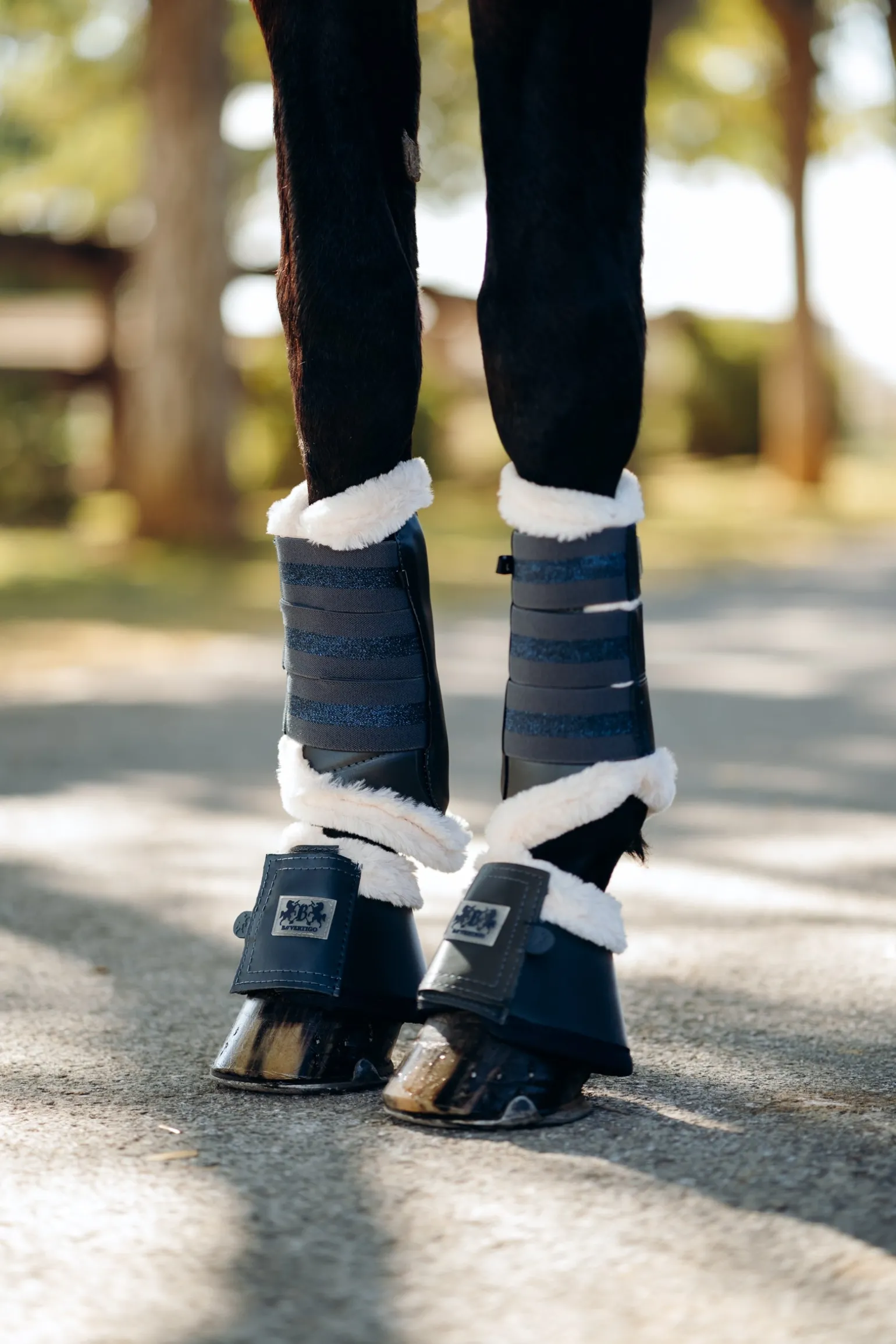 Drew Gamaschen mit Kunstfellfutter