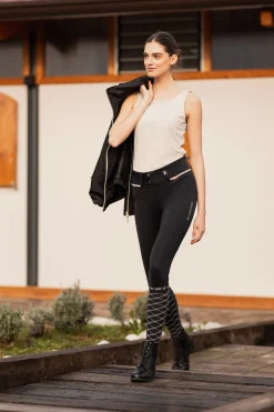 Elea Damen Vollbesatzreithose