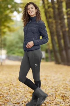 Ella Damen Thermo Reitleggings mit Vollbesatz