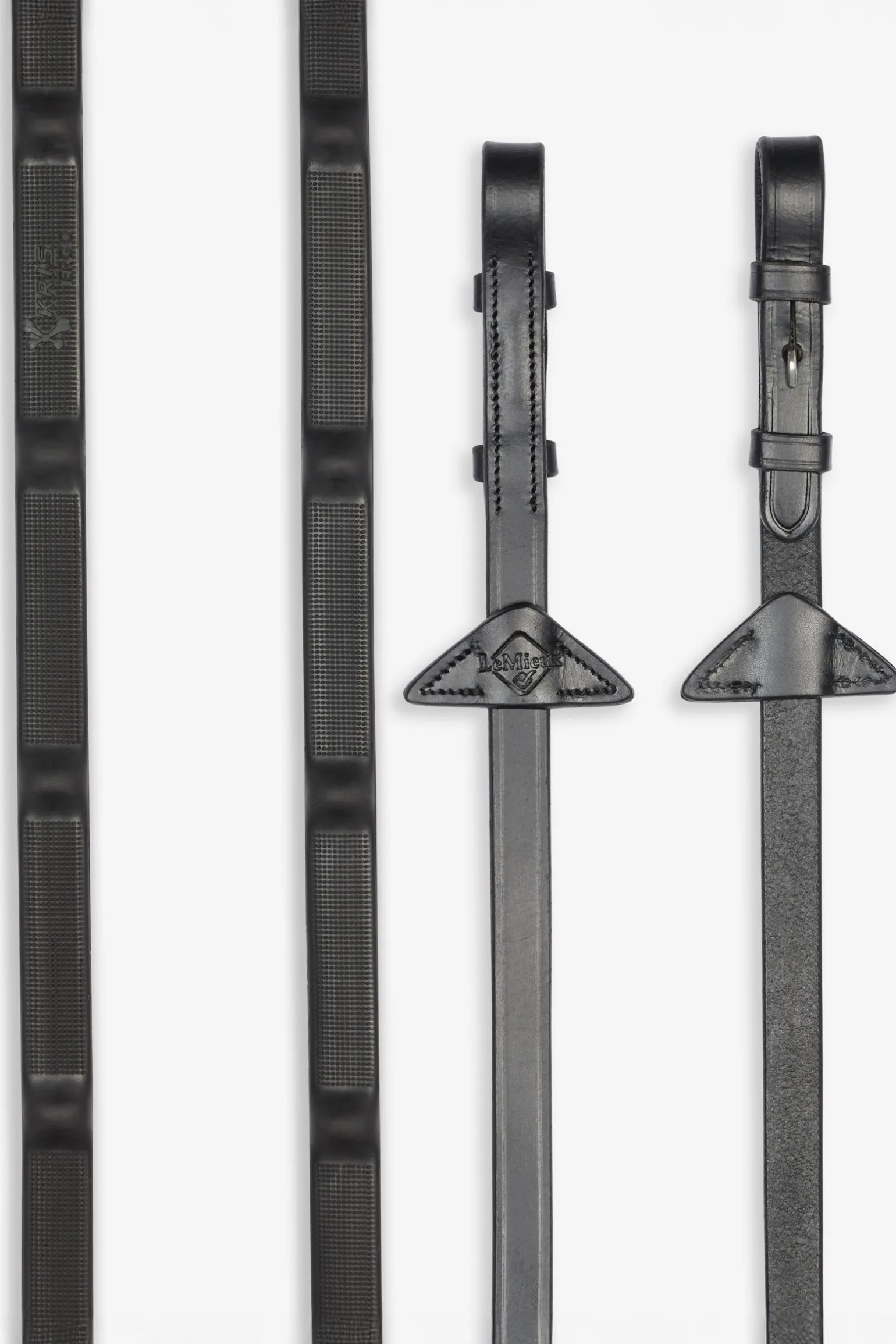 Ergo Grip Gummizügel mit integrierten Zügelstoppern