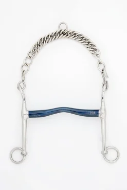 ergonomische Dressurkandare mit Zungenfreiheit, 14 mm