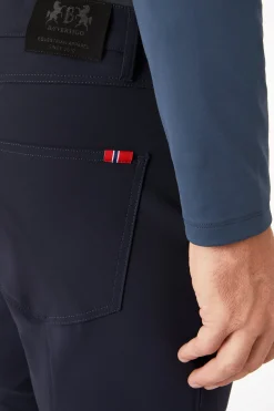 Ethan funktionale Herren Reithose mit Kniebesatz