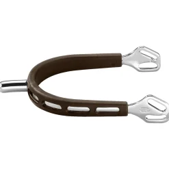 Fit Brown Grip Sporen, SS rund halsende