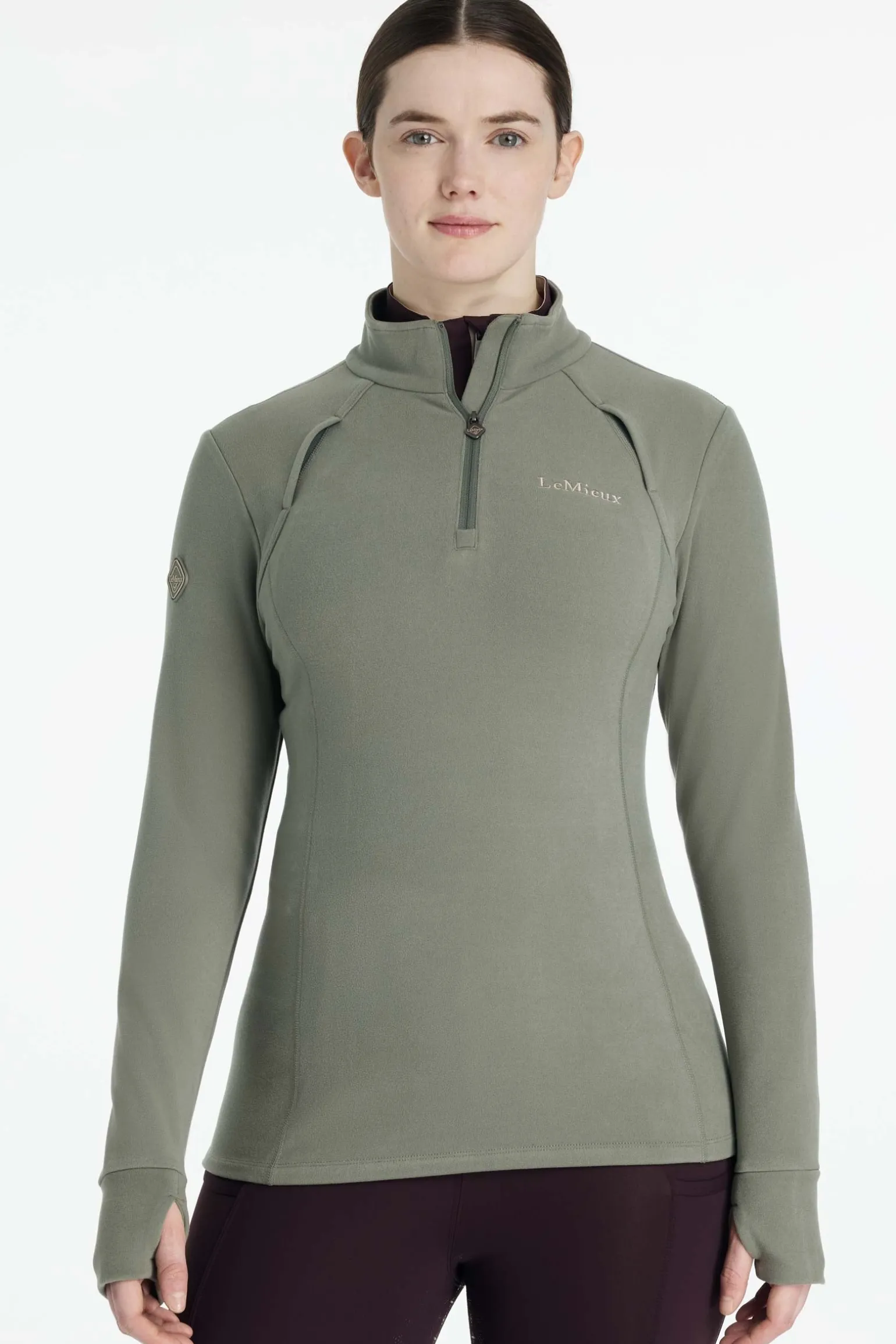 Frances Damen-Fleece mit Viertelreißverschluss