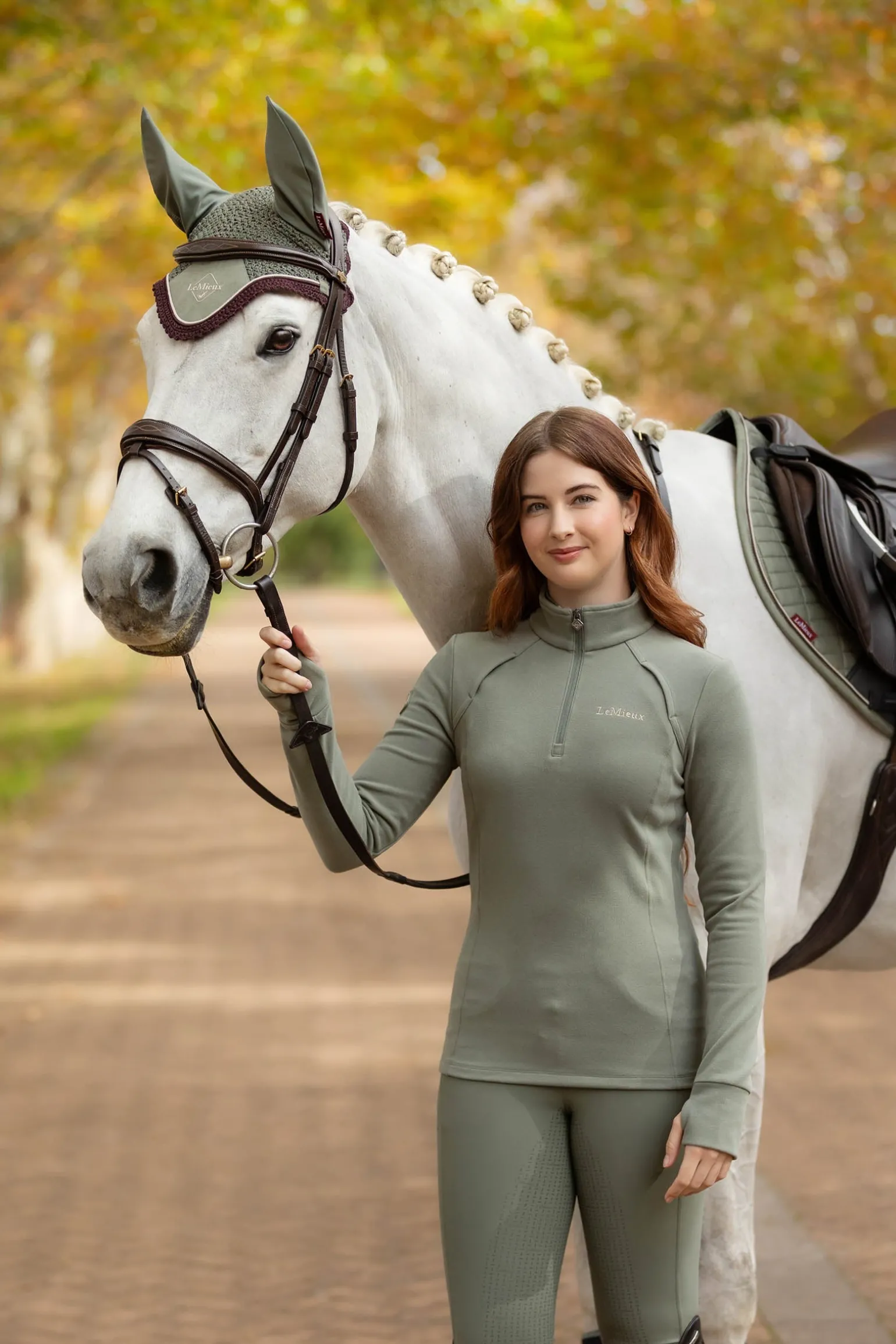 Frances Damen-Fleece mit Viertelreißverschluss