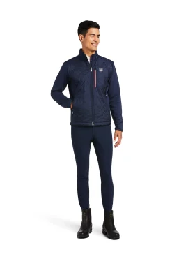 Fusion wattierte Herrenjacke