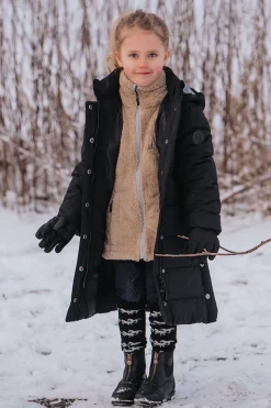 Fuzzy Kinder Fleecejacke