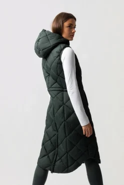 Gem Damen lange gefütterte Reitweste