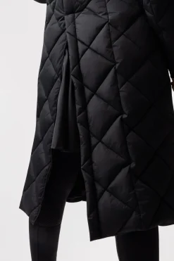 Gem leicht wattierter Damenmantel