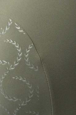 Gillian Damen Reitleggings aus Kompressionsmaterial mit Vollbesatz