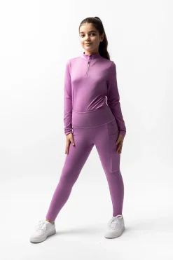 Gillian Kinder Kompressionsreitleggings mit Vollbesatz