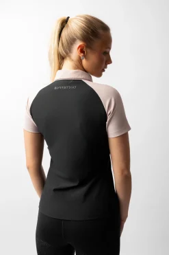 Giselle Damen zweifarbiges Poloshirt