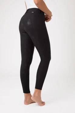 Grand Prix Damen-Vollbesatzreithose mit Silikongrip, UPF 50+