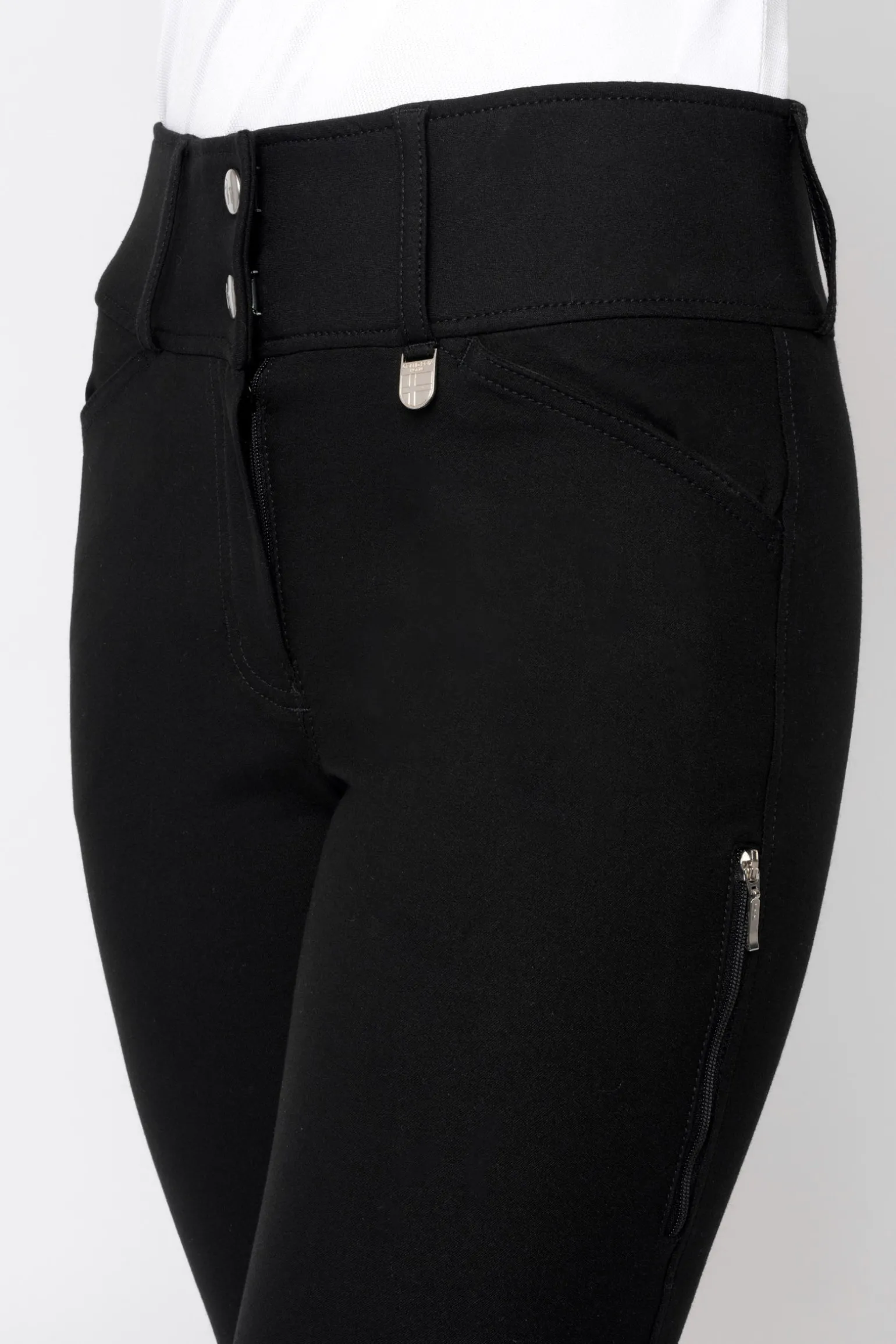 Grand Prix II Damen Reithose mit Kniebesatz